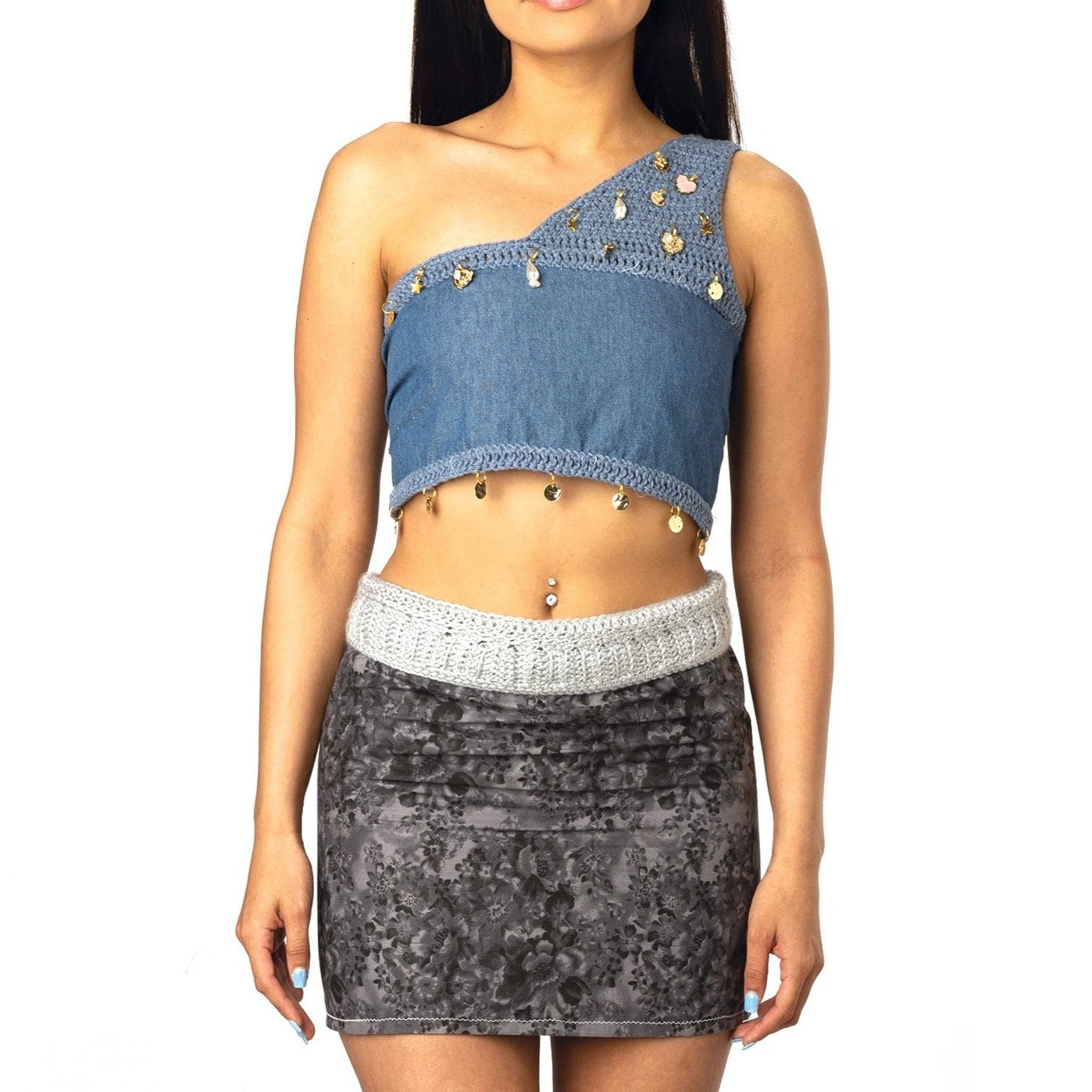 Jean Charm Top