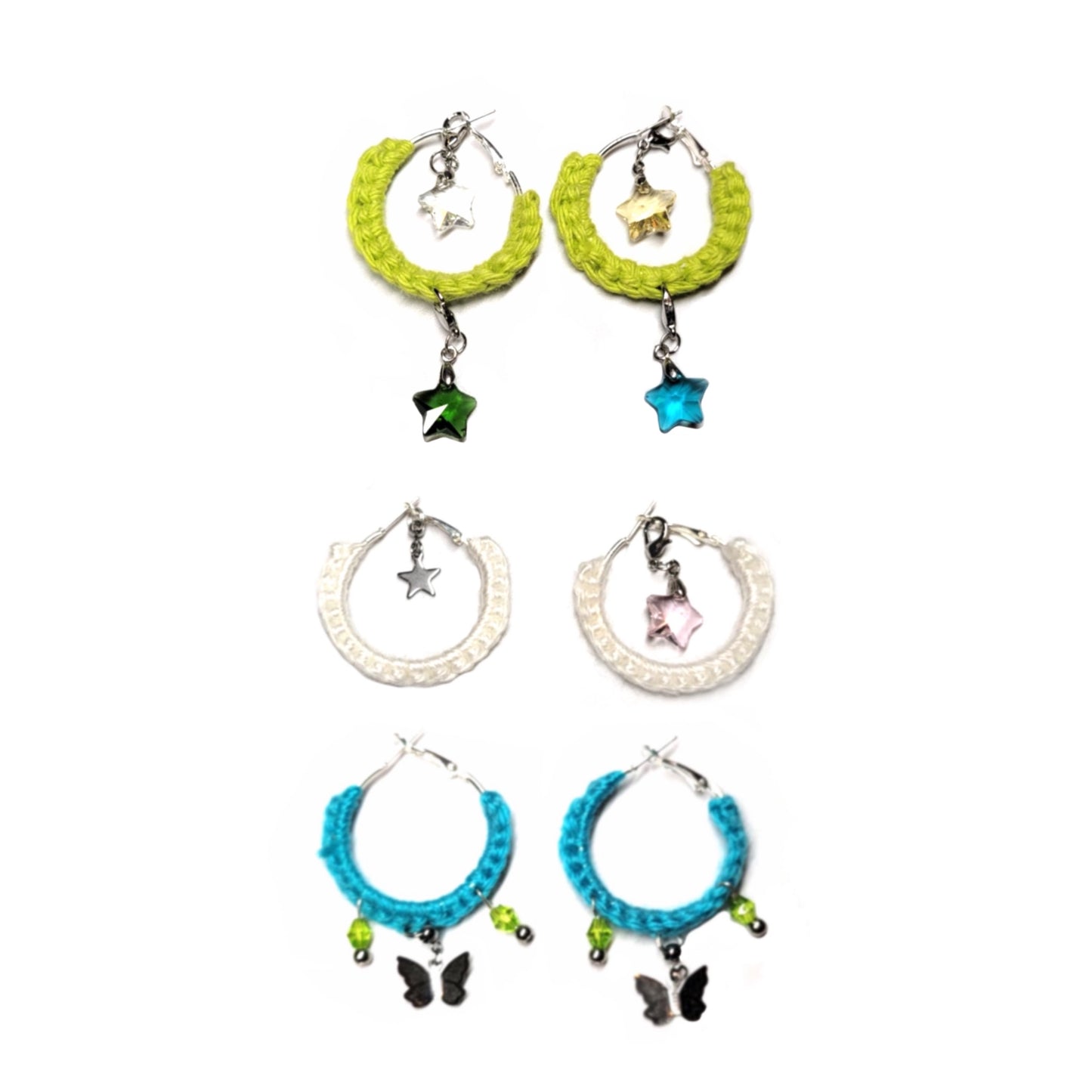 Fairy Butterfly Earring Set