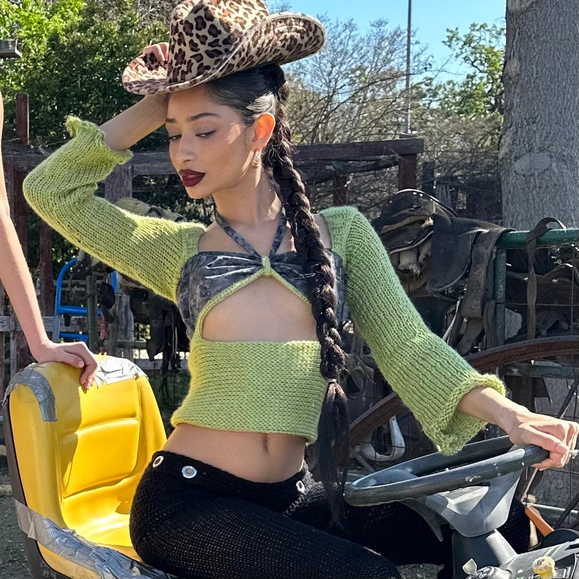 Floral Tie Top