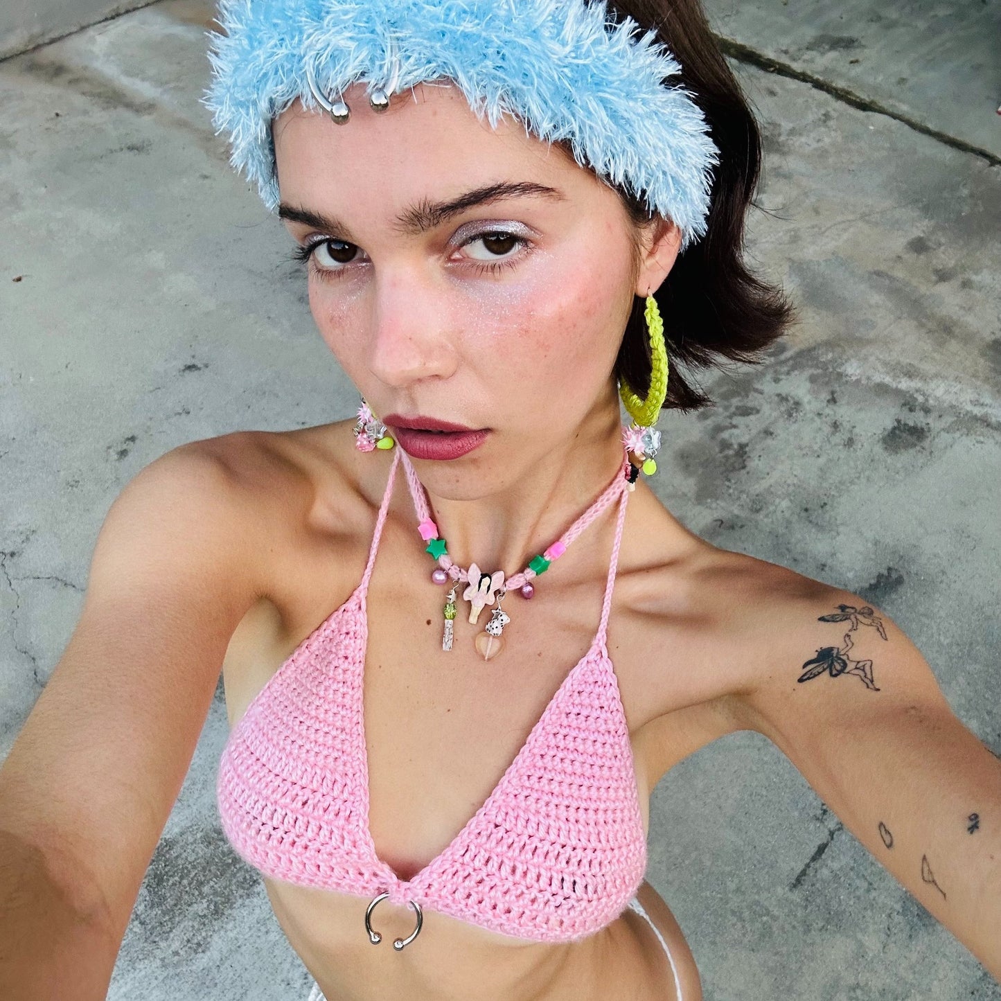 Piercing Bra Top