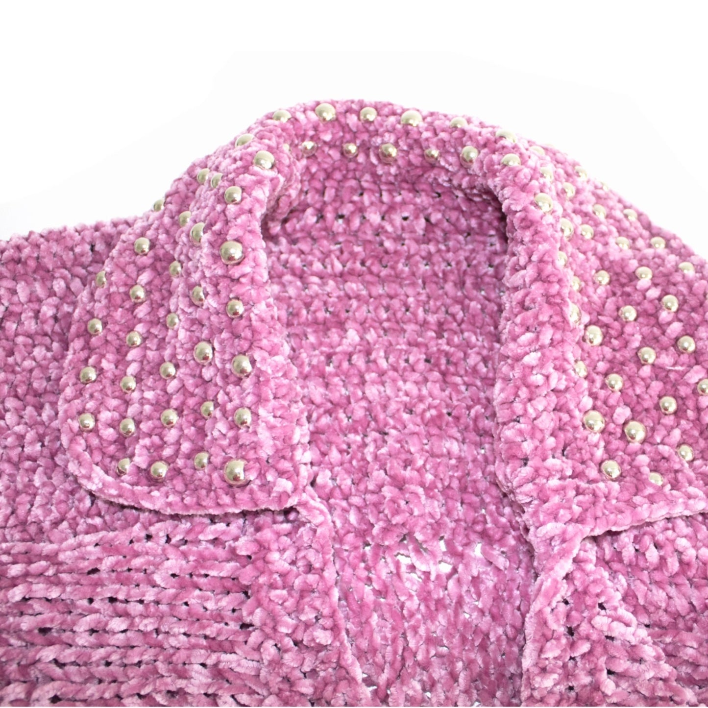 Lilac Velvet Sweater