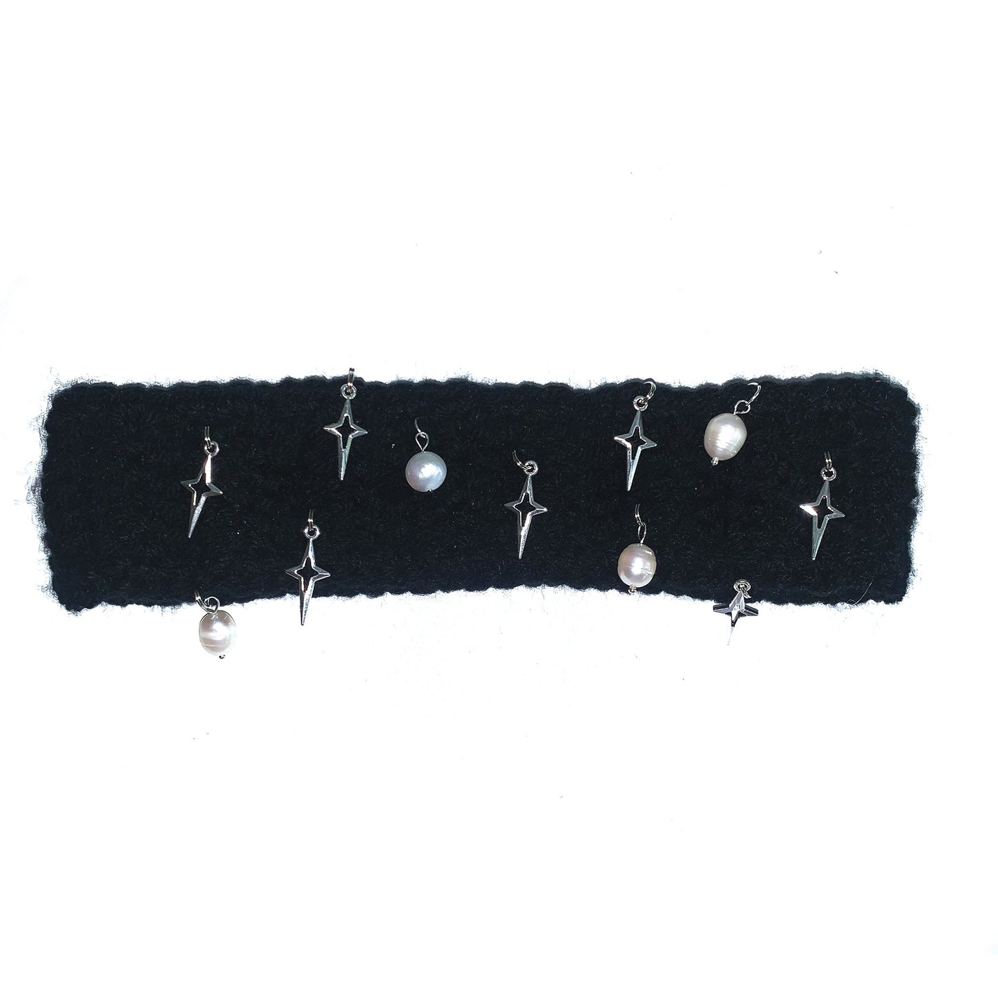 Sparkle & Pearl Charm Headband