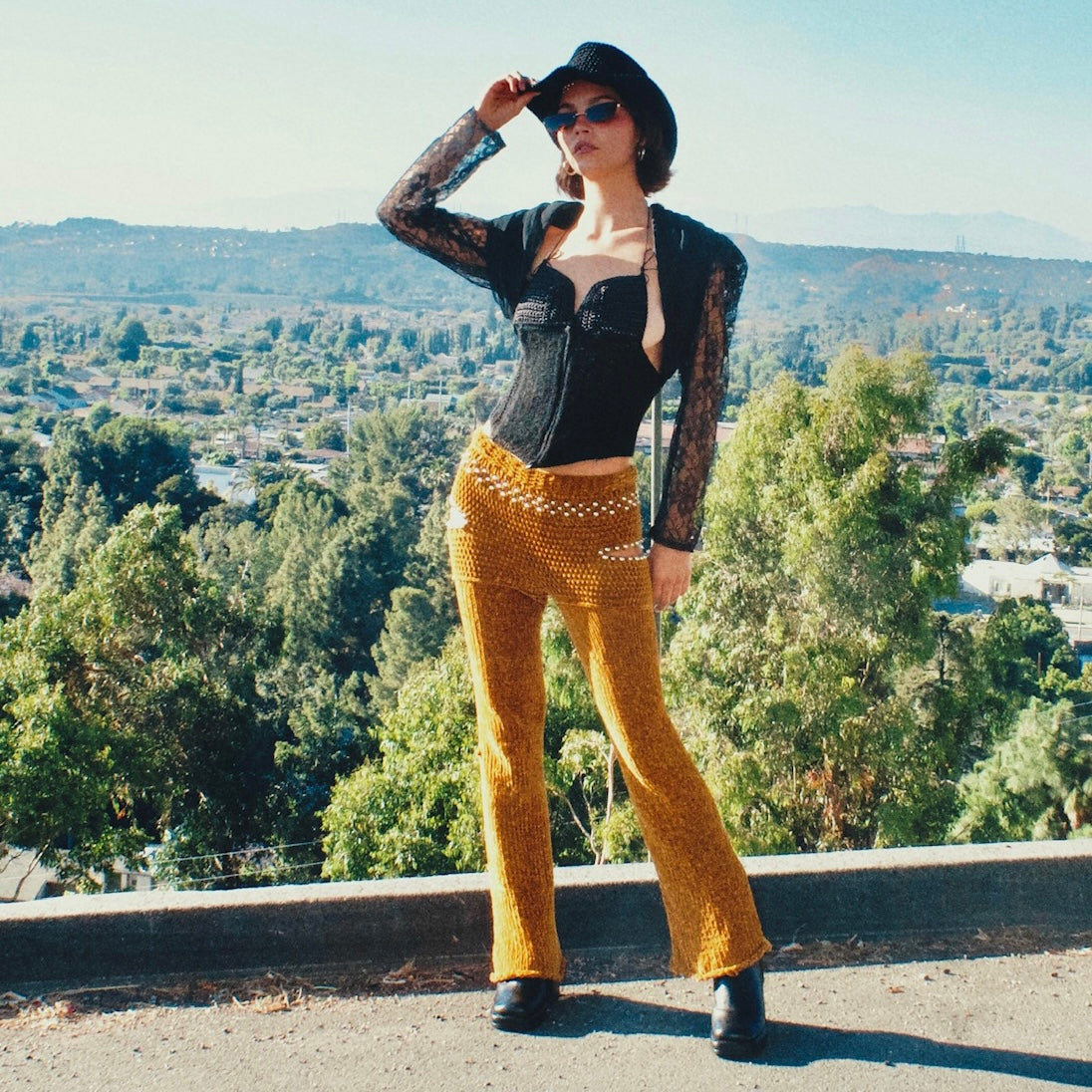 Velvet Beaded Pants (Copy)