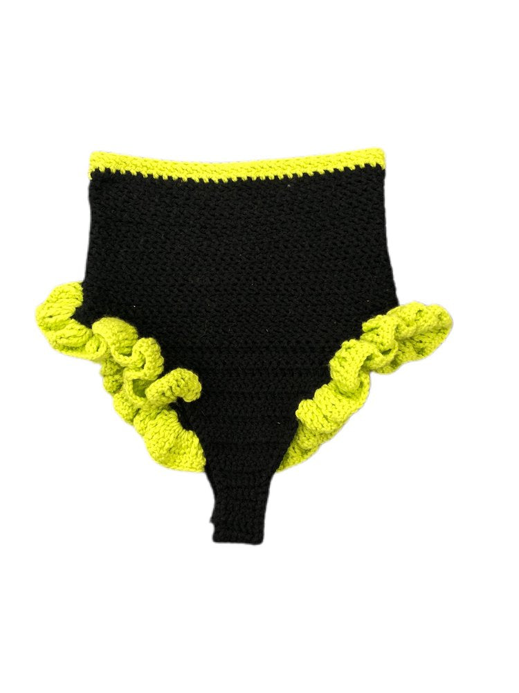 Lime Frill Shorts (Copy)