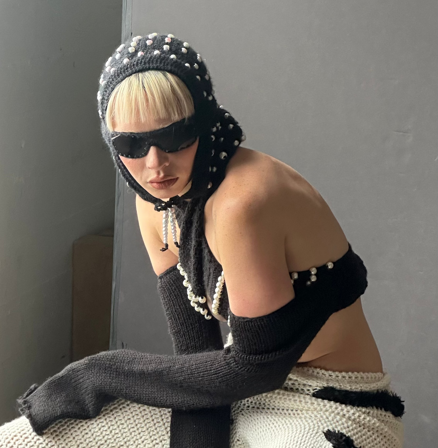 Long Sleeve Cross Over Top