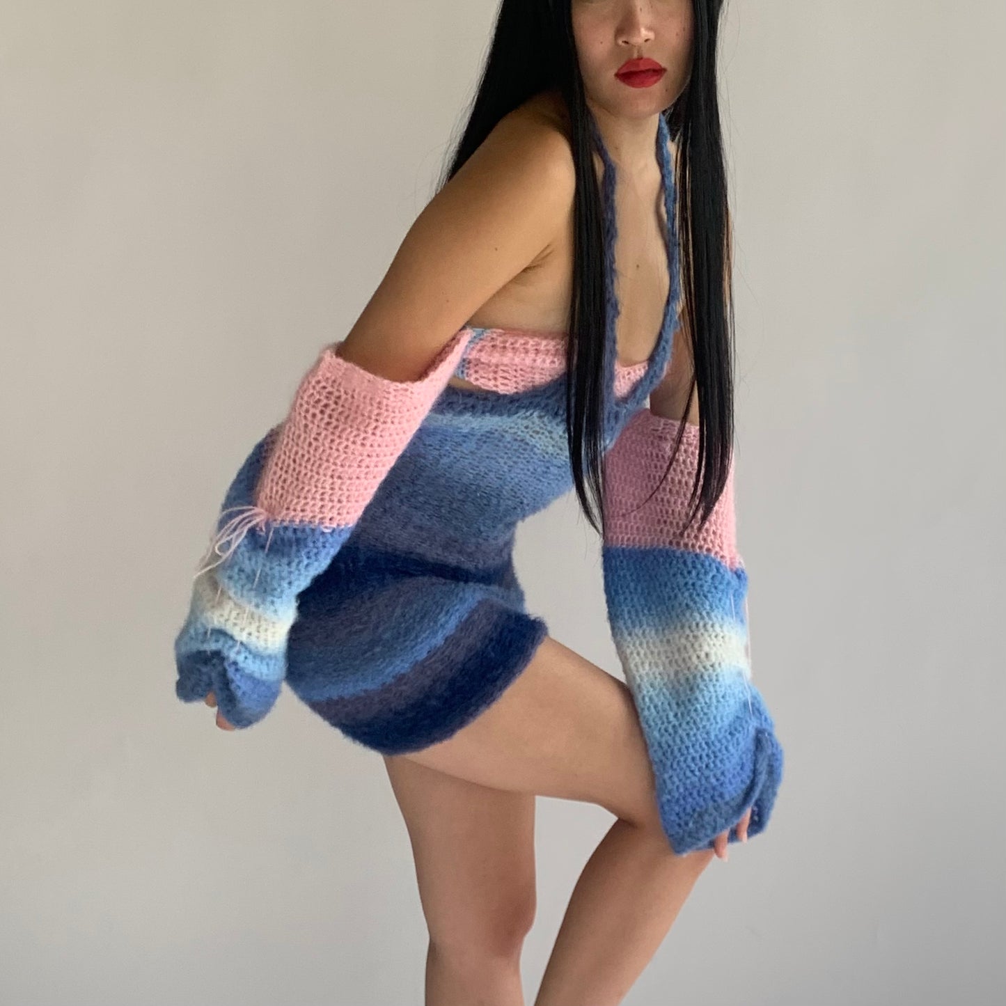 Gradient Bubblegum Top