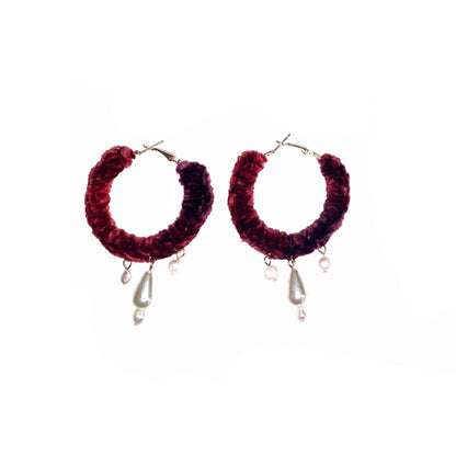 Velvet Hoops