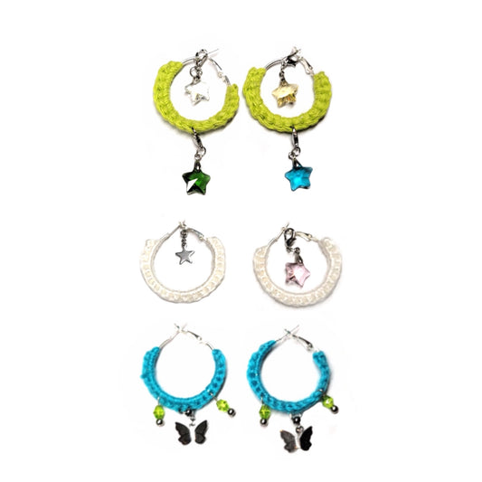 Fairy Butterfly Earring Set