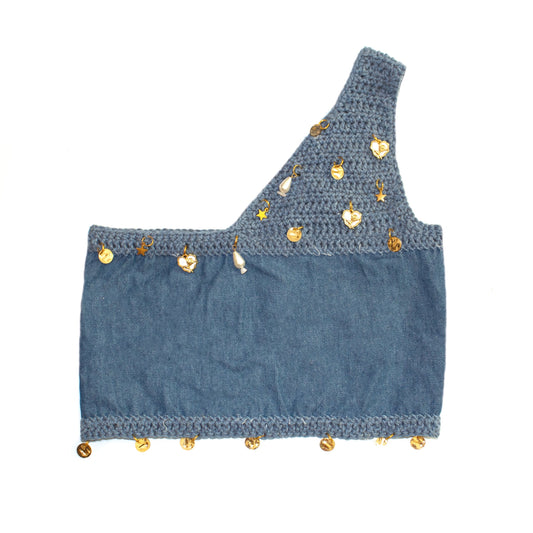 Jean Charm Top