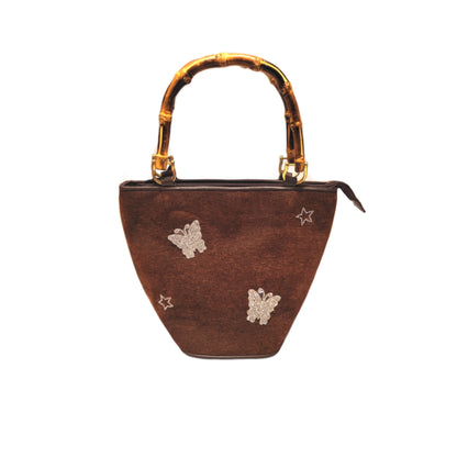 Bamboo Bedazzled Purse