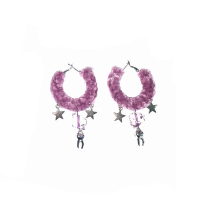 Velvet Hoops
