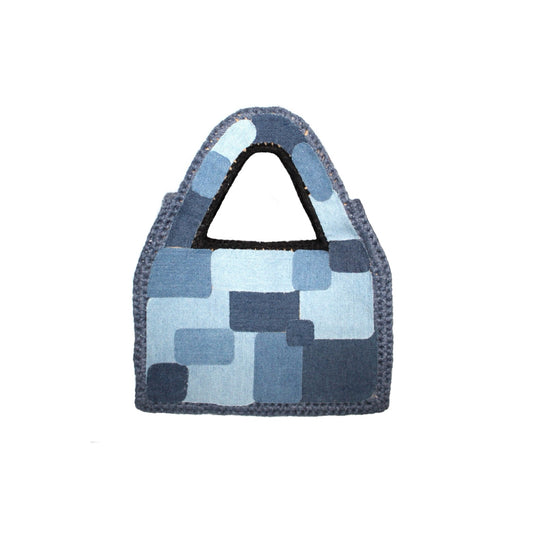 Denim Patch Purse