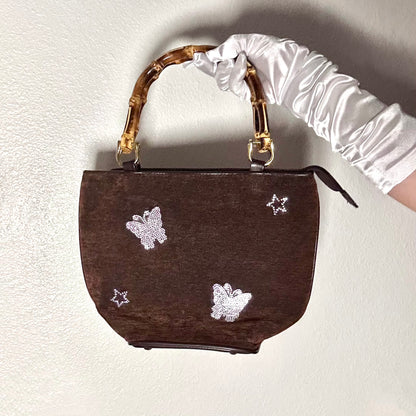 Bamboo Bedazzled Purse