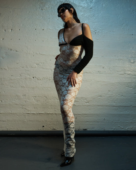 B & W Gown