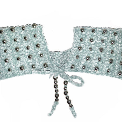 Seagreen Beaded Sleeves