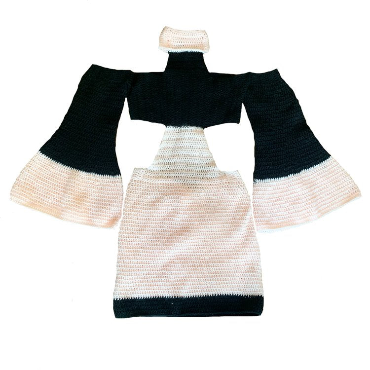 Flare Sleeve Dress